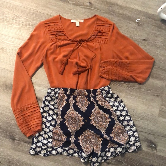 Forever 21 Boho Blouse - Picture 1 of 2